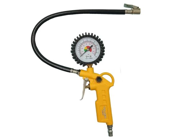 Пистолет для подкачки колес Tolsen с манометром 12атм (73193)