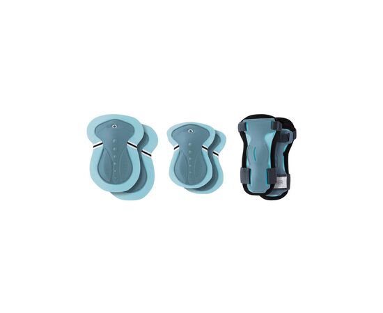 Комплект захисту Globber пастельно-синій/сіро-синій, для дитини до 25кг (540-200)