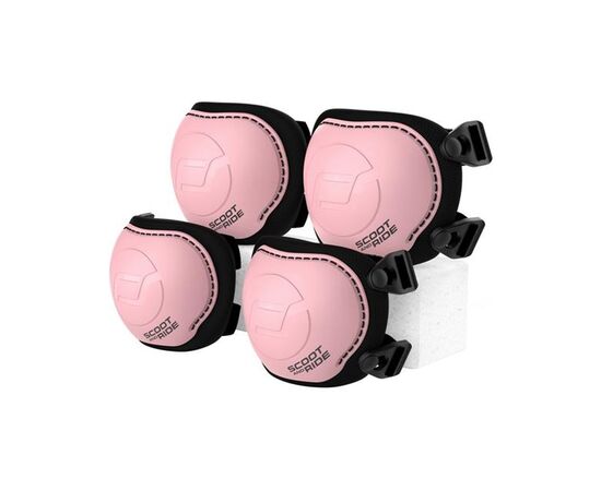 Комплект защиты Scoot&Ride рожевий, для дитини XXS, до 25 кг (SR-230925-ROSE)