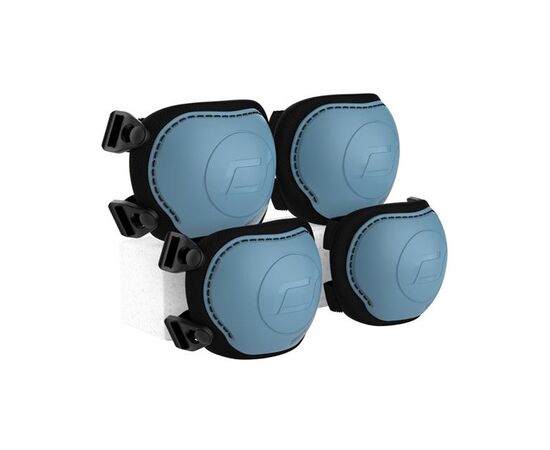 Комплект защиты Scoot&Ride сіро-синій, для дитини XXS, до 25 кг (SR-230925-STEEL), изображение 2