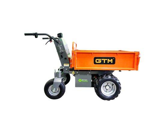 Тележка грузовая GTM самоходный на колесах (дампер) 500кг/акк. 32Ah (E50M/32A)