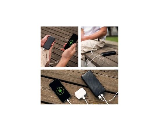 Батарея универсальная EMOS 20000mAh AlphaQ3, 22.5W, black (B0572B), изображение 12