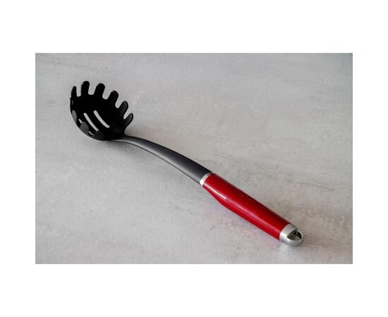 Ложка поварская KitchenAid Classic для спагеті 34 см червоний (KHA005OHEREG), изображение 3