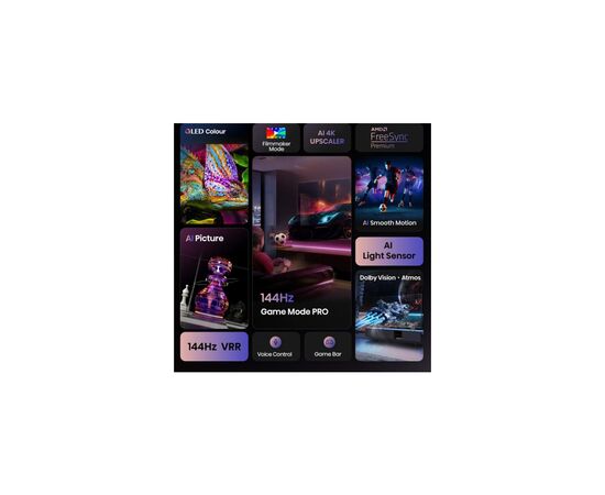 Телевізор Hisense 43E7Q PRO, зображення 9