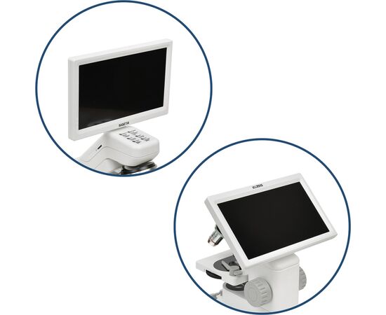 Микроскоп Sigeta Цифровий NEXOR 80x-800x 2 MP 7" LCD (65205), изображение 9