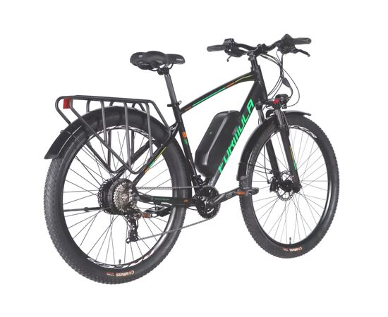 Электровелосипед Formula eCURSOR MAN AM DD 29" 19" 48B 13А*г 500Вт 2026 чорно-зелений (ELB-FR-29-242), изображение 3