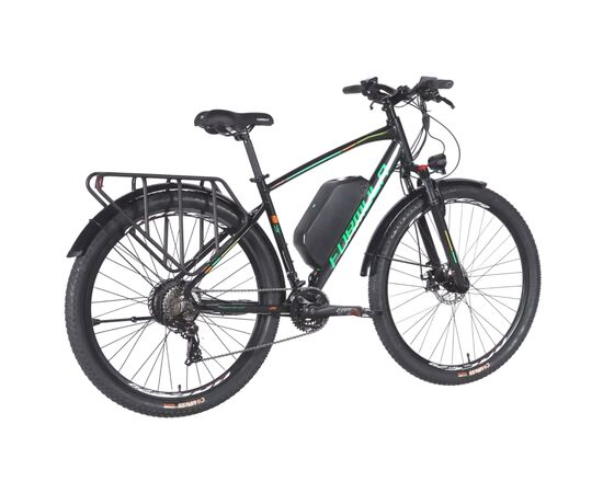 Электровелосипед Formula eCURSOR MAN AM DD 29" 19" 48B 17.5А*г 500Вт 2026 чорно-зелений (ELB-FR-29-244), изображение 3