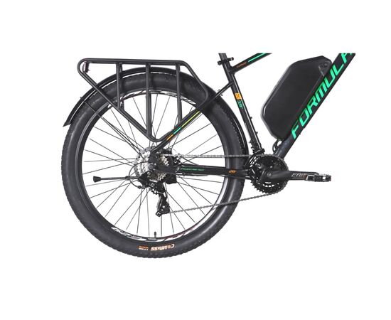 Электровелосипед Formula eCURSOR MAN AM DD 29" 19" 48B 17.5А*г 500Вт 2026 чорно-зелений (ELB-FR-29-244), изображение 4