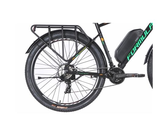Электровелосипед Formula eCURSOR MAN AM DD 29" 21" 48B 13А*г 500Вт 2026 чорно-зелений (ELB-FR-29-246), изображение 4