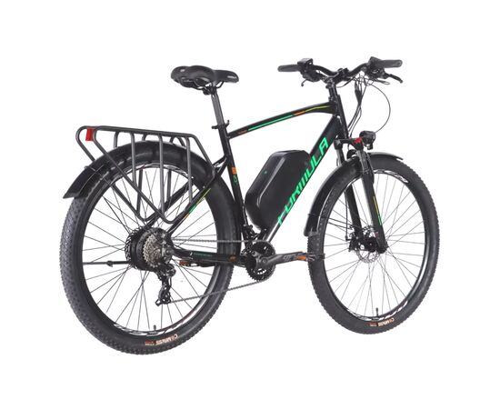 Электровелосипед Formula eCURSOR MAN AM DD 29" 21" 48B 17.5А*г 500Вт 2026 чорно-зелений (ELB-FR-29-248), изображение 3