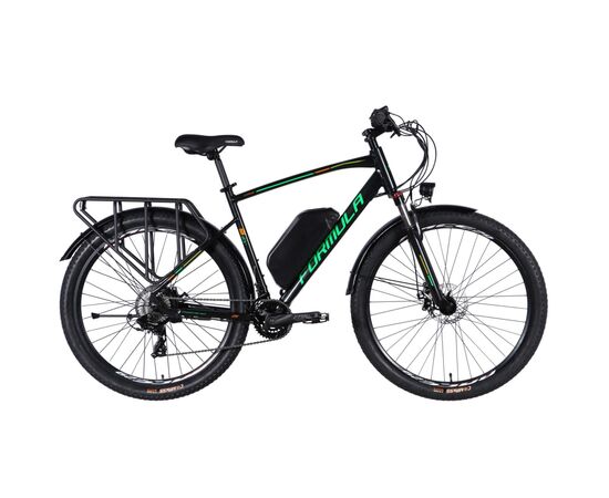 Электровелосипед Formula eCURSOR MAN AM DD 29" 21" 48B 17.5А*г 500Вт 2026 чорно-зелений (ELB-FR-29-248)