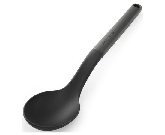 Ложка поварская KitchenAid Classic для сервірування 34 см сірий (KHA003OHCHGG)