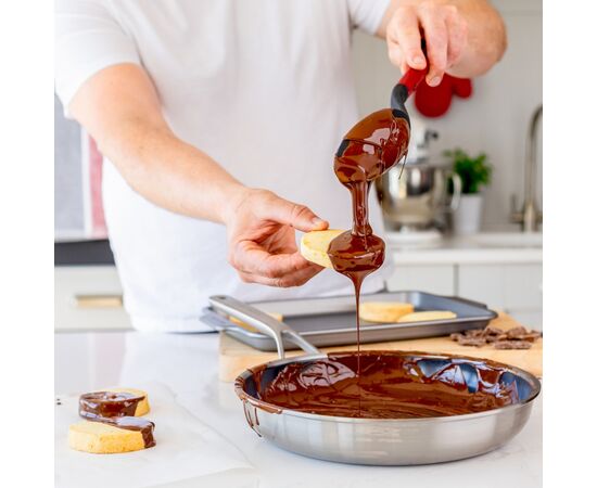 Ложка поварская KitchenAid Classic для сервірування 34 см червоний (KHA003OHEREG), изображение 5