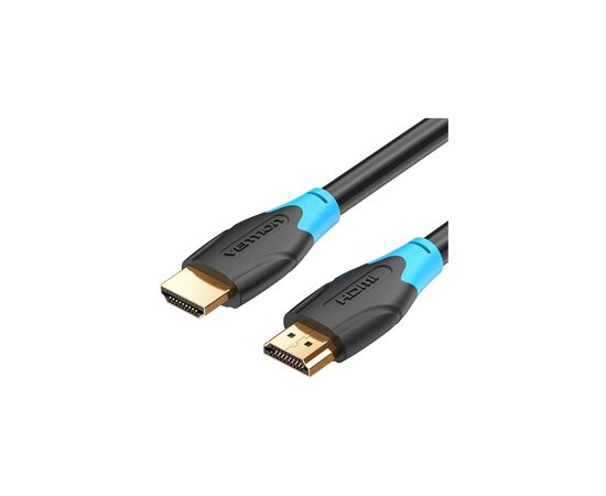 Кабель мультимедийный HDMI M to HDMI M 0.75m black Vention (AACBE)