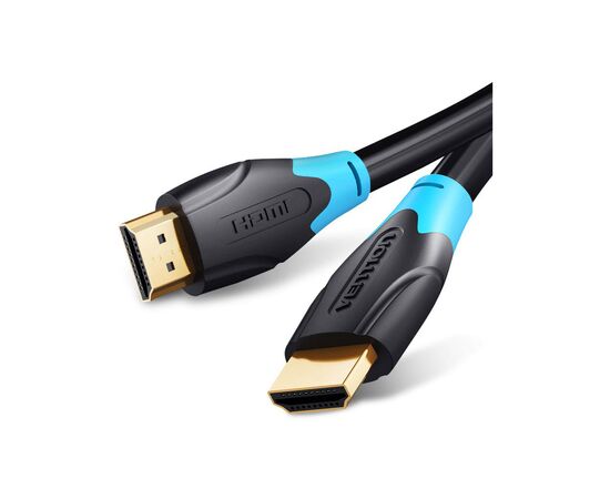 Кабель мультимедийный HDMI M to HDMI M 15.0m black Vention (AACBN), изображение 2