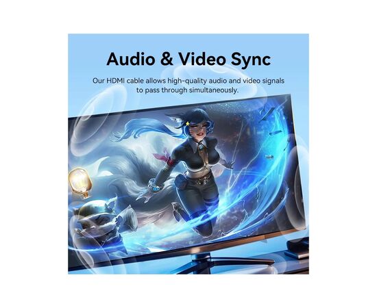 Кабель мультимедийный HDMI M to HDMI M 20.0m black Vention (AACBQ), изображение 5