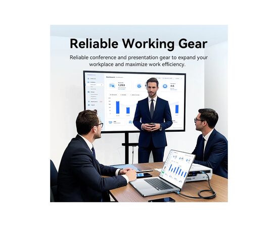 Кабель мультимедийный HDMI M to HDMI M 20.0m black Vention (AACBQ), изображение 6