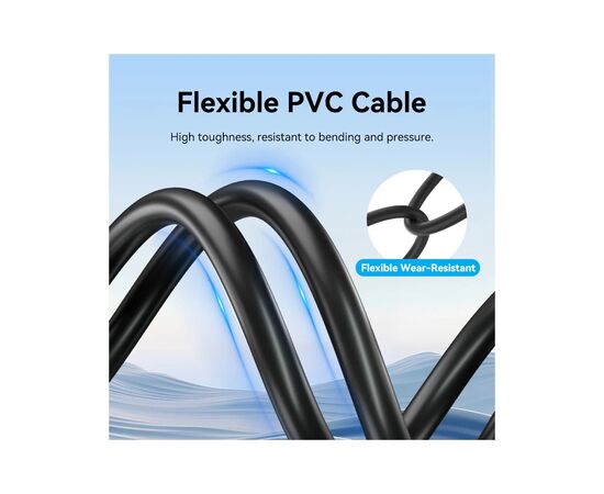 Кабель мультимедийный HDMI M to HDMI M 20.0m black Vention (AACBQ), изображение 9