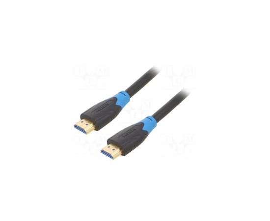 Кабель мультимедийный HDMI M to HDMI M 1.0m black Vention (AAGBF)