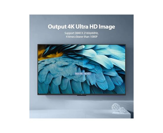 Кабель мультимедийный HDMI M to HDMI M 3.0m black Vention (AAIBI), изображение 4