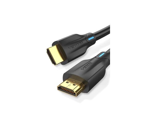 Кабель мультимедийный HDMI M to HDMI M 1.0m 8K black Vention (AANBF), изображение 2