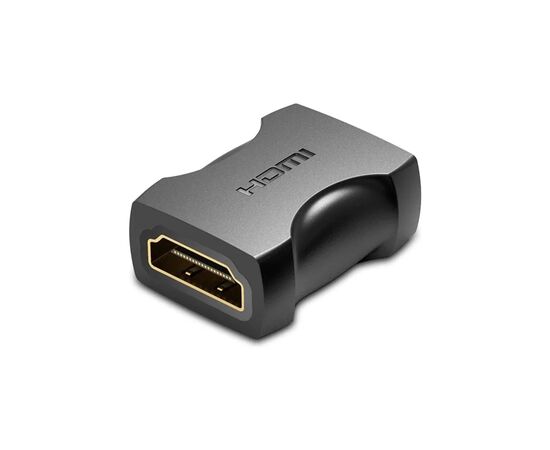 Перехідник HDMI F to HDMI F black Vention (AIRB0)