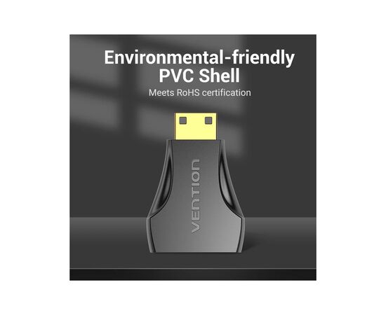Переходник HDMI to Mini HDMI black Vention (AISB0), изображение 6