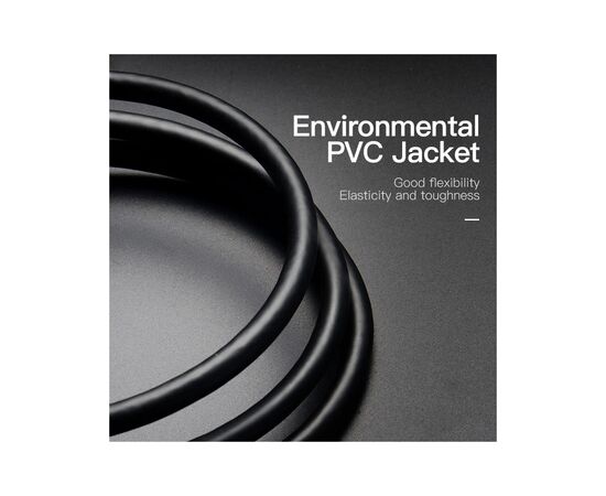 Кабель мультимедійний Optical Toslink 1.5m black Vention (BAEBG), зображення 7