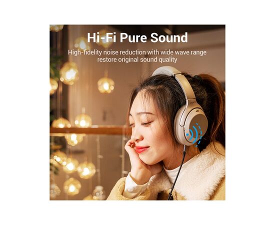 Кабель мультимедийный 3.5mm M to 3.5mm M 1.0m (4pin) gray Vention (BAQHF), изображение 5