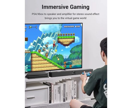 Кабель мультимедийный Optical Toslink 1.0m gray Vention (BAVHF), изображение 6