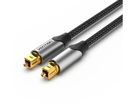 Кабель мультимедийный Optical Toslink 1.0m gray Vention (BAVHF)