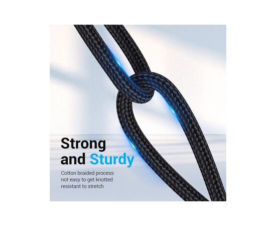 Кабель мультимедийный Micro 5P M to 3.5mm M 1.0m (4pin) black Vention (BDGBF), изображение 6