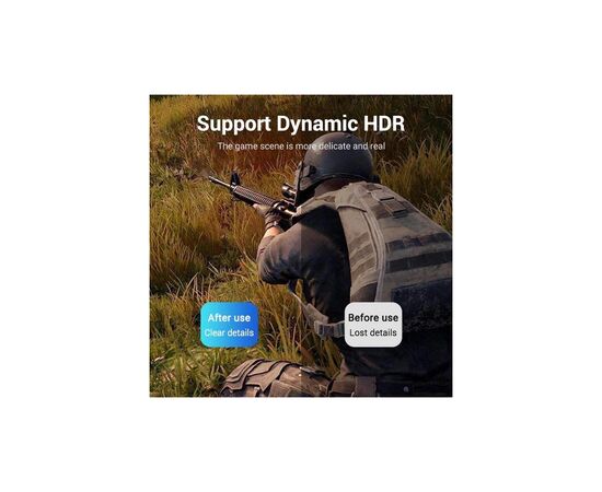 Кабель мультимедийный DisplayPort M to DisplayPort M 3.0m black Vention (HCCBI), изображение 7