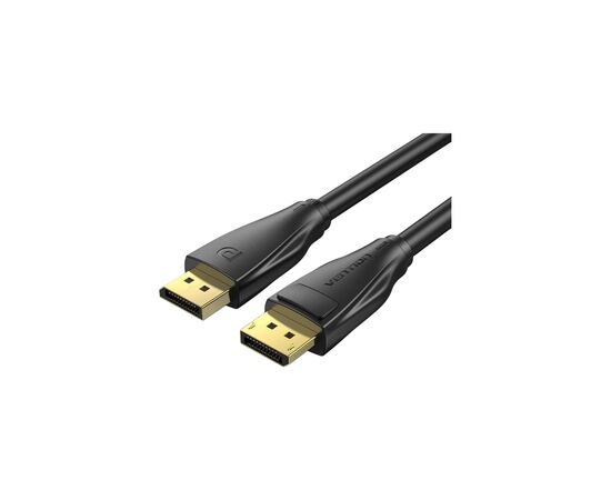 Кабель мультимедійний DisplayPort M to DisplayPort M 3.0m V1.4 8K black Vention (HCDBI)