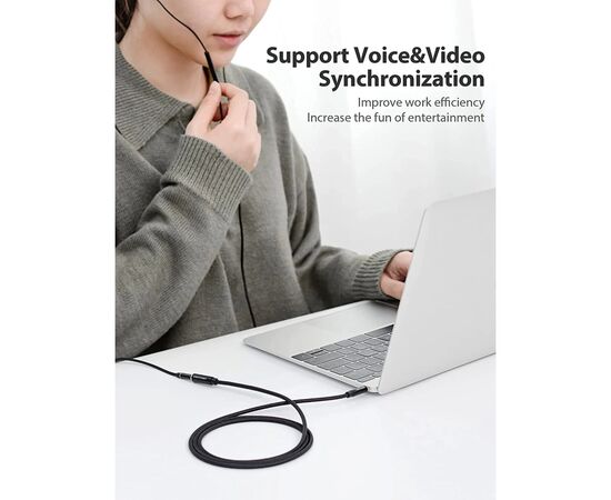 Конвертор HDMI to RCA Metal Type black Vention (AEEB0), изображение 7