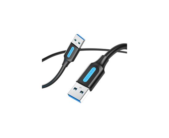 Дата кабель USB 3.0 AM/AM 3.0m black Vention (CONBI)