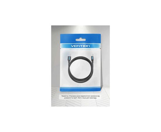 Кабель для принтера USB 3.0 AM/BM 1.5m black Vention (COOBG), изображение 2