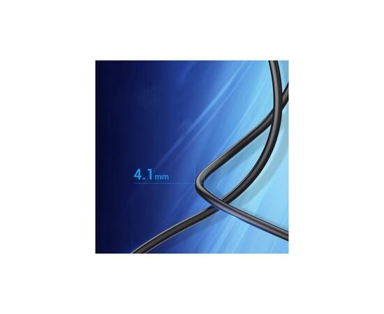 Кабель для принтера USB-C 2.0 to BM 1.5m 2A black Vention (CQUBG), изображение 3