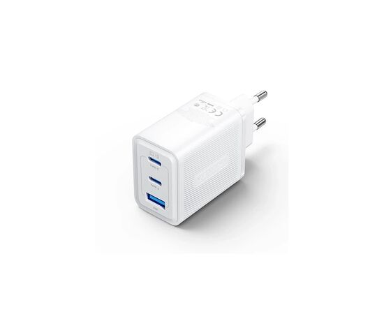 Зарядное устройство Vention 2xUSB-C PD65W + 1xUSB QC3.0 60W GaN white (FERW0-EU)