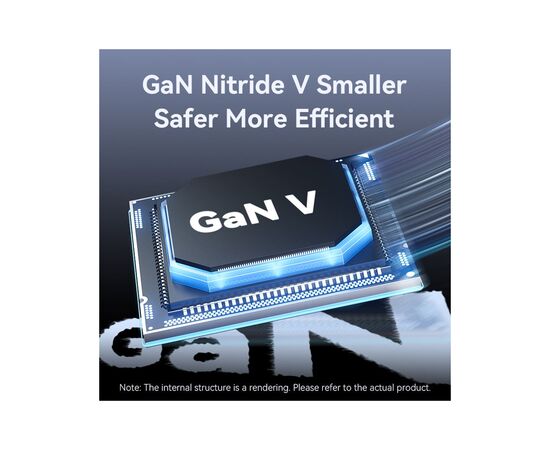 Зарядное устройство Vention 2xUSB-C PD70W + 1xUSB QC3.0 22.5W GaN gray (FEXH0-EU), изображение 7