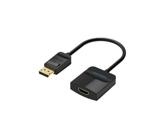 Переходник DisplayPort M to HDMI F 0.15m black Vention (HBGBB)