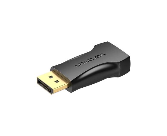 Переходник DisplayPort M to HDMI F black Vention (HBOB0)