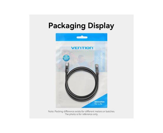 Патч-корд 5м, UTP cat 6 RJ-45 black Vention (IBEBJ), изображение 11
