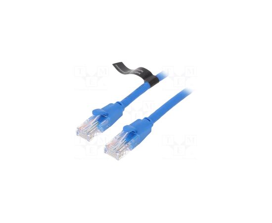 Патч-корд 1м, UTP cat 6 RJ-45 blue Vention (IBELF)