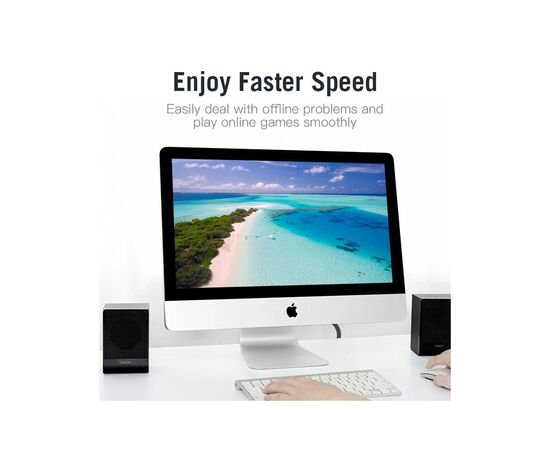 Патч-корд 0.5м, UTP cat 6 RJ-45 black Vention (IBJBD), изображение 3