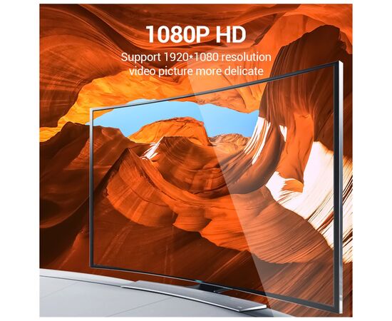 Патч-корд 2м, S/FTP cat 6 RJ-45 Extension black Vention (IBLBH), изображение 3