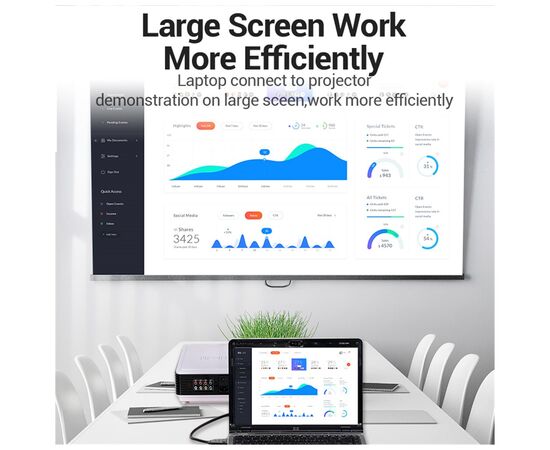 Патч-корд 2м, S/FTP cat 6 RJ-45 Extension black Vention (IBLBH), изображение 5