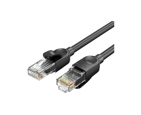 Патч-корд 3м, UTP cat 6 RJ-45 black Vention (IBNBI)
