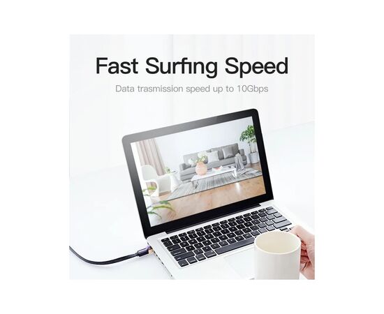 Патч-корд 1.5м FTP cat 7 RJ-45 black Vention (ICABG), изображение 7