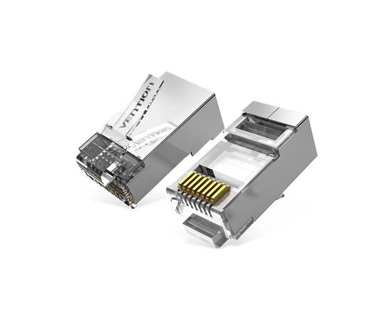 Коннектор RJ45 FTP Cat.6 Modular 10 шт. Vention (IDFR0-10)